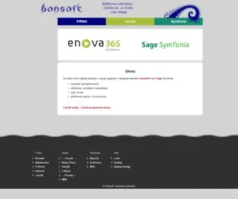 Bonsoft.pl(Strona firmy Bonsoft) Screenshot