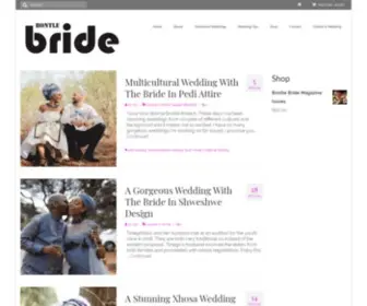 Bontlebride.com(South African Wedding Blog) Screenshot