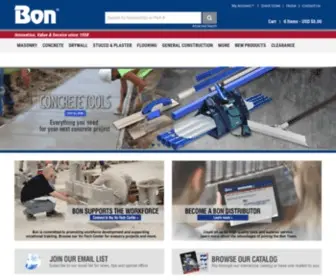 Bontool.com(Bon Tool Company) Screenshot