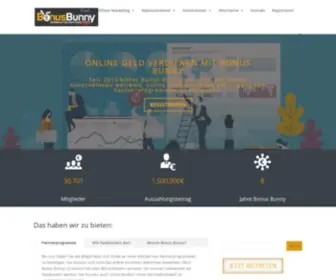 Bonus-Bunny.de(Online Geld verdienen) Screenshot