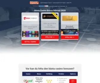 Bonusar-Casino.se Screenshot