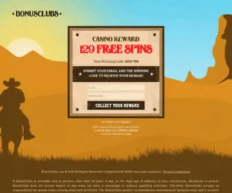 Bonusclubs.com Screenshot