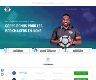 Bonuscodebets.fr Screenshot