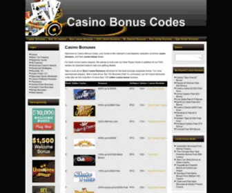 Bonuscodecasino.net Screenshot