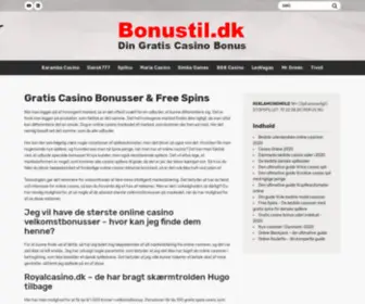 Bonustil.dk(Bonustil) Screenshot