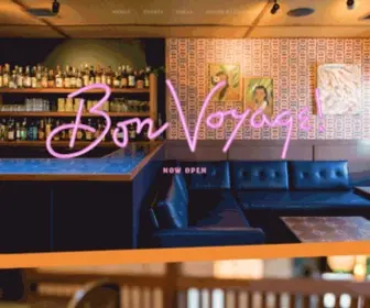 Bonvoyagebar.com(Bon Voyage) Screenshot