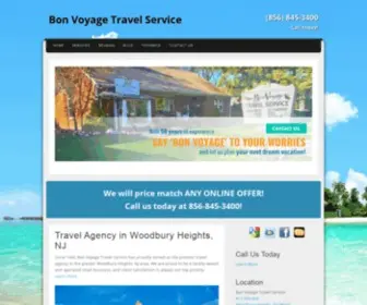 Bonvoytravel.com(Bon Voyage Travel Service) Screenshot