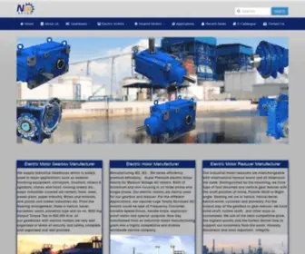 Bonwaygroup.com(Electric motor gearbox) Screenshot