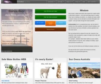 Bonzabuy.com.au(Realistic Alternative Solutions) Screenshot