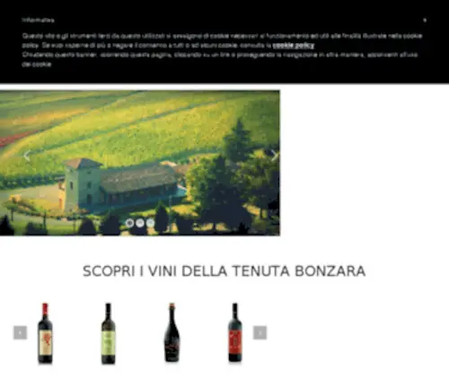 Bonzara.it(Tenuta Bonzara) Screenshot