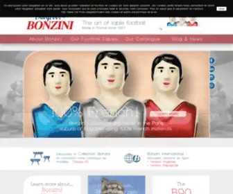 Bonzini.com(Découvrez notre marque et tous nos modèles : le B60) Screenshot