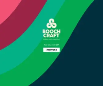 Boochcraft.com(Organic Hard Kombucha) Screenshot