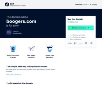 Boogers.com(boogers) Screenshot