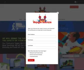 Boogiebouncehouston.com(Bounce House Rental Spring TX) Screenshot