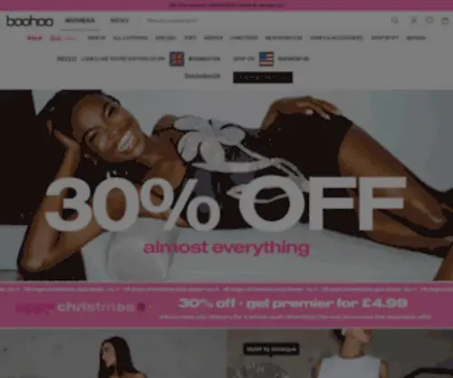 Boohoo.com(Womens and Mens Clothes) Screenshot