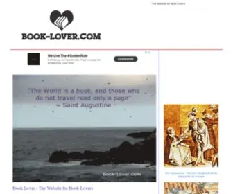 Book-Lover.com(The Website for Book Lovers) Screenshot