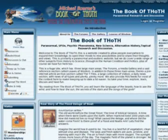 Book-OF-Thoth.com(Book OF Thoth) Screenshot