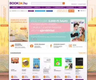 Book24.hu(Könyv webáruház) Screenshot