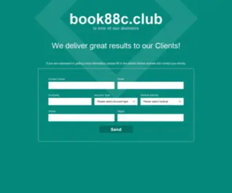 Book88C.club(Contact Us) Screenshot