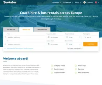 Bookabus.eu(The right bus) Screenshot