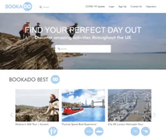 Bookado.co.uk(Find things to do) Screenshot