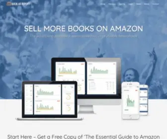 Bookadreport.com(Authors Sell More Books on Amazon with Book Ad Report) Screenshot