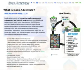 Bookadventure.com(Book Adventure) Screenshot