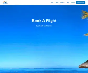 Bookaflightdeals.com(Cheap Online Domestic & International Flight Deals) Screenshot