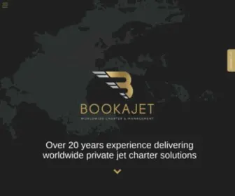 Bookajet.com(UK Private Jet Charter Service for Personal & Business Use) Screenshot