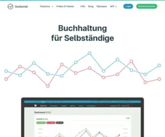 Bookamat.com(Buchhaltung für selbständige in österreich) Screenshot