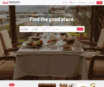 Bookandine.com(Online Table Booking for Restaurants Near Me) Screenshot