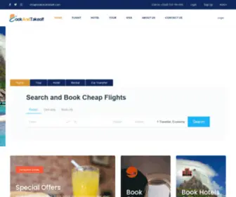 Bookandtakeoff.com(Bookandtakeoff) Screenshot