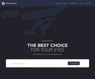 Bookaneyetest.co.uk(Book An Eye Test) Screenshot