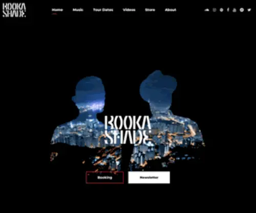 Bookashade.com(Booka Shade) Screenshot