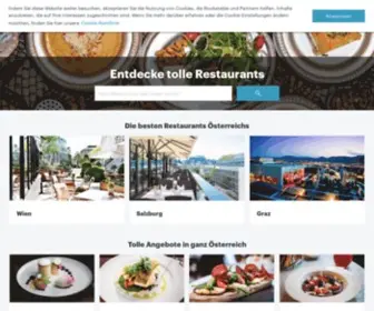 Bookatable.at(Restaurant Suche) Screenshot