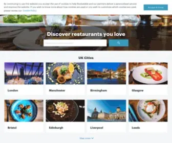 Bookatable.co.uk(Discover Restaurants You Love) Screenshot