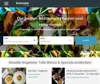 Bookatable.com(Reserveer bij de beste restaurants) Screenshot
