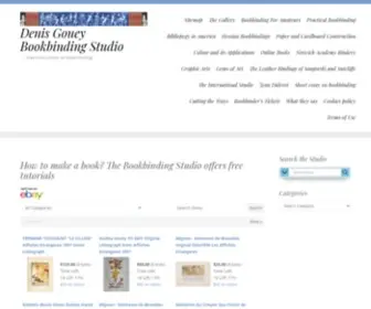 Bookbinding.com(Bookbinding topic) Screenshot