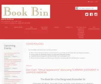 Bookbinnorthbrook.com(The Book Bin) Screenshot