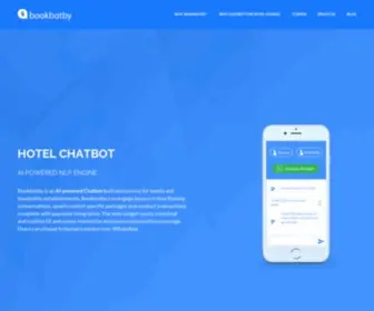 Bookbotby.ai(Hotel Chatbot Ai Powered NLP Engine Bookbotby) Screenshot