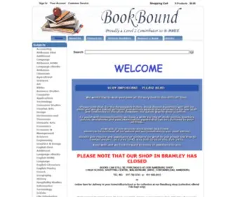 Bookboundonline.co.za(Book Bound Online) Screenshot