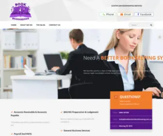 Bookbustersbookkeeping.net.au(Bookbusters Bookkeeping) Screenshot