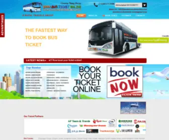 Bookbusticketonline.com(Book Bus Ticket Online) Screenshot