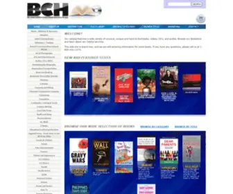 Bookch.com(BCH independent books and book distribution and fulfillment) Screenshot