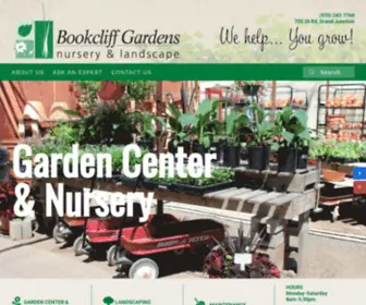 Bookcliffgardens.com(Nursery & Landscaping Grand Junction) Screenshot