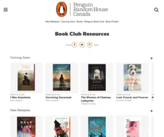 Bookclubs.ca(Book Club Resources) Screenshot