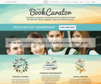 Bookcurator.com.au(The Book Curator) Screenshot