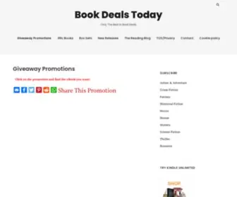 Bookdeals.today(Only The Best In Book Deals) Screenshot