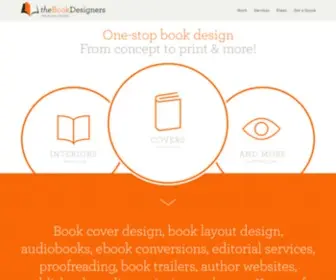 Bookdesigners.com(We are a full) Screenshot