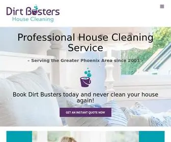 Bookdirtbusters.com(Dirt Busters House Cleaning) Screenshot